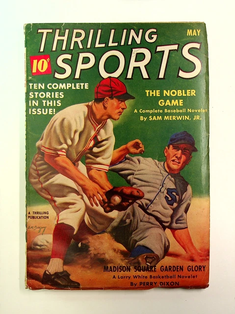 Thrilling Sports Pulp May 1939 Vol. 7 #1 VG+ 4.5