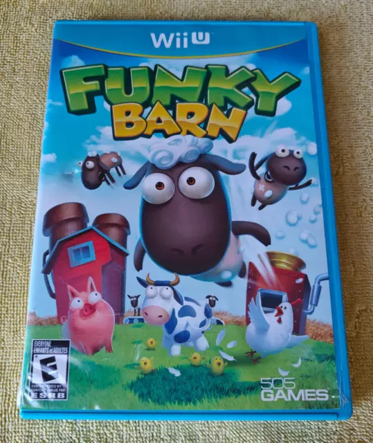 Funky Barn Nintendo Wii U WiiU CIB Complete In Box Clean Tested Working