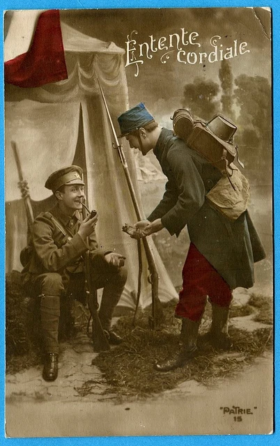 CPA Carte Postale Patriotique (138542