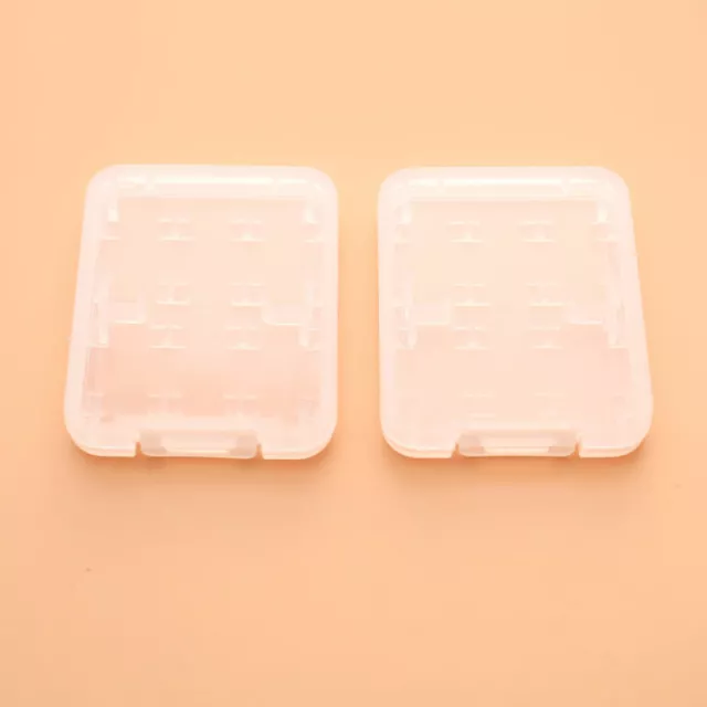 2 PIEZAS 8 en 1 Mini Soporte Protector para Tarjeta de Memoria SDHC TF MS Caja *TM