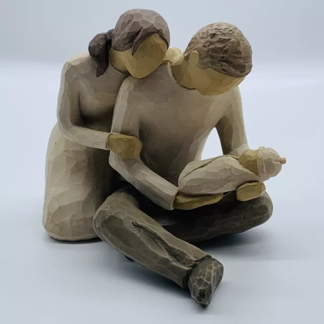 2000 Demdaco Willow Tree “New Life” Figurine 5”T 4.5”W