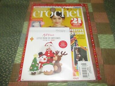 Revista de Crochet 21 Patrones Dentro Bonus Matt Farci Pequeño Libro de Navidad