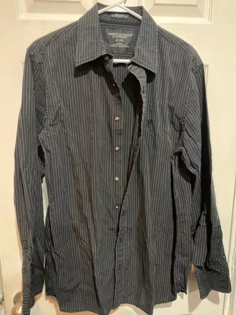 Mens American Eagle Dress Shirt - Tag 364, Size Large Tall