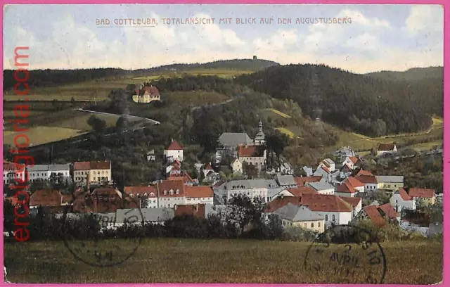 af8219 - Deutschland GERMANY- Ansichtskarten VINTAGE POSTCARD-Bad Gottleuba-1912