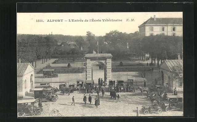 CPA Alfort, L´Entree de l Ecole Veterinaire