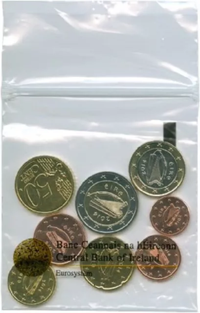 Irland Euro-Kurssatz Coin Fair 2014 - 8 Münzen - ST