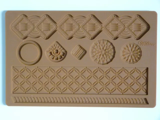 Wilton Macrame Fondant & Gum Paste Mould - Brand NEW 2