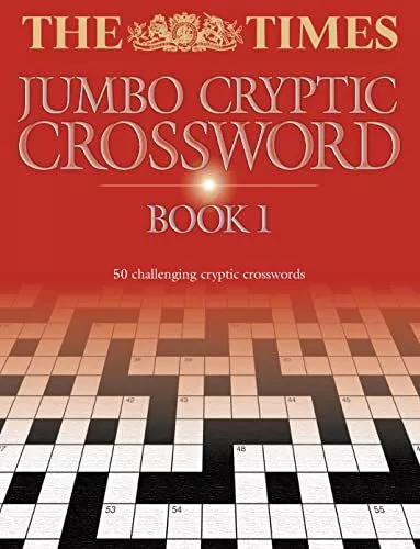 The Times Jumbo Cryptic Crossword Book 1: Bk. 1 Paperback Book The Cheap Fast