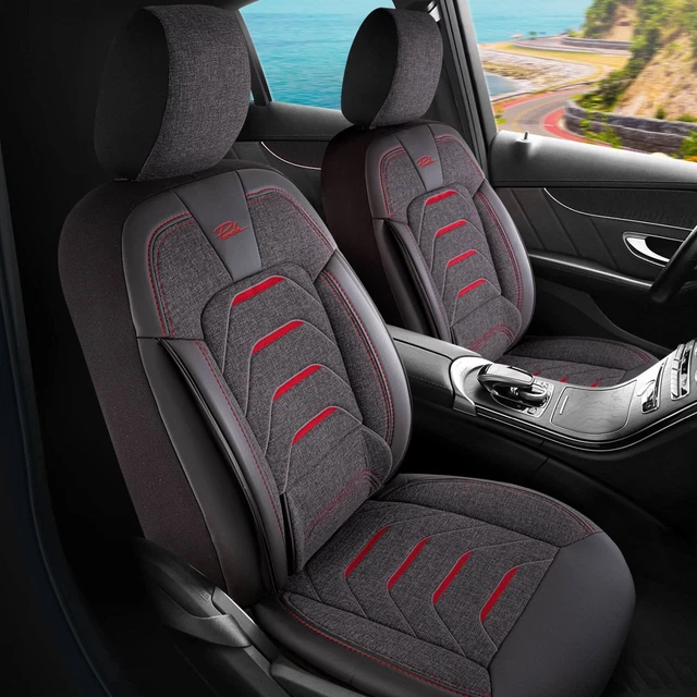 OKNGHPLIU Housses de Siège de Voiture pour Nissan Qashqai I (J10) 2007 2008 2009 2010-2013, 5 Seats Ensemble Complet de Housses Siege Auto Respirant Nonslip Protection,A/Standard-A/Black-Beige OKNGHPLIU Housses de Siège de Voiture pour Nissan Qashqai I (J10) 2007 2008 2009 2010-2013, 5 Seats Ensemble Complet de Housses Siege Auto Respirant Nonslip Protection,A/Standard-A/Black-Beige