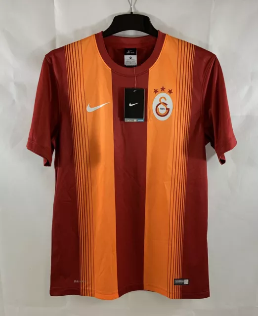 BNWT Galatasaray Supporters Home Football Shirt 2014/15 Adults Medium Nike C813