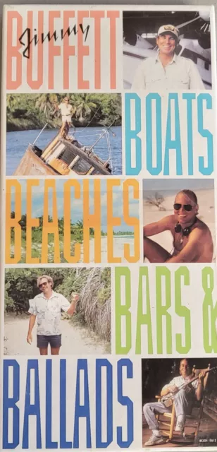Boats, Beaches, Bars & Ballads [Box] by Jimmy Buffett (CD, May-1992, 4 Discs,...
