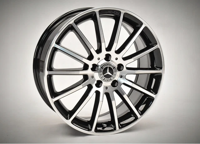 4 Jantes Alliage 17 Pouces Pour Mercedes Classe A/B – Modèle Avus, Design Multifaisceau, Neuves