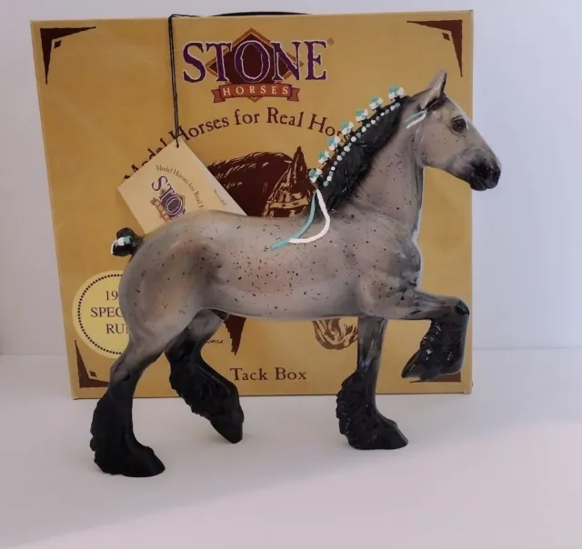 Peter Stone Rhodonite 1998 Equilocity Special Run Trotting Drafter w/ Box