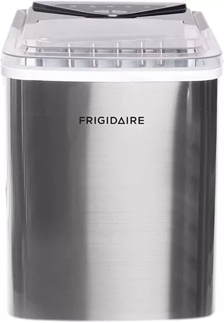 Frigidaire 26-lb. Compact Counter Top Ice Maker, Stainless Steel
