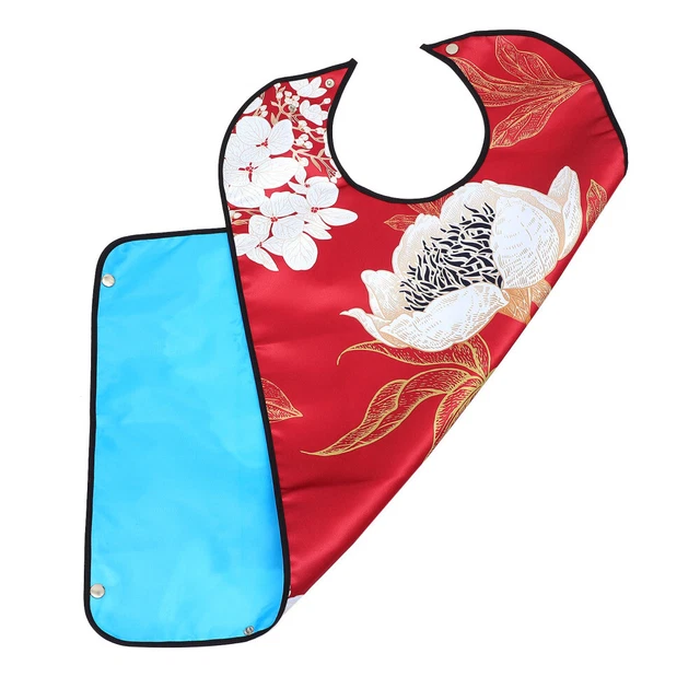 1 pieza Delantal protector de ropa impermeable para adultos mayores
