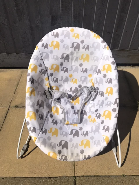 Red Kite Bambino Bouncer Bounce Chair with Elephant Pattern