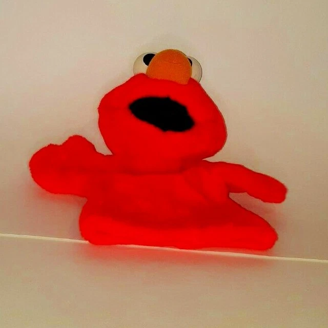 TYCO SESAME STREET Elmo Hand Puppet Plush 9