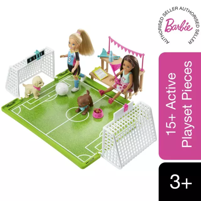 Barbie chelsea football playset online