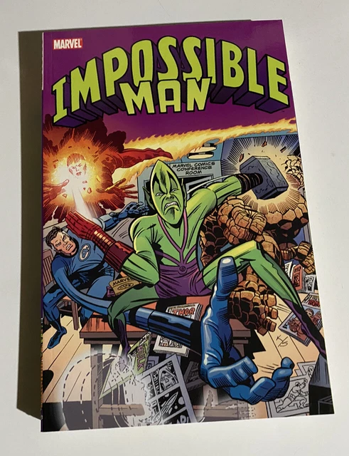 MARVEL IMPOSSIBLE MAN Softcover TPB Wolverine X-MEN New Mutants X-FORCE Cable FF