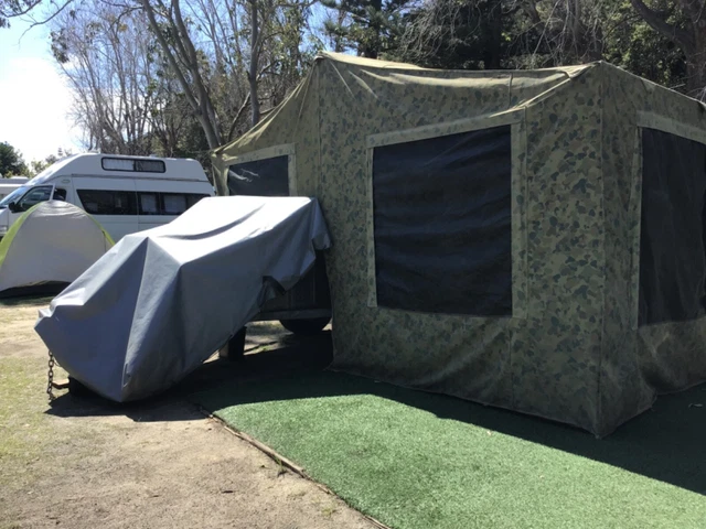 Custom made camper trailer