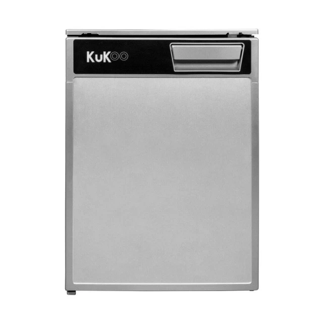 KuKoo Compressor Fridge Freezer 46.5L 12 / 24V DC LED Control Customer Return
