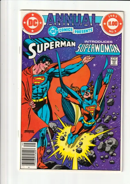DC Comics Presents Annual #2 NM- 1983 1st Appearance of Superwoman - Newsstand