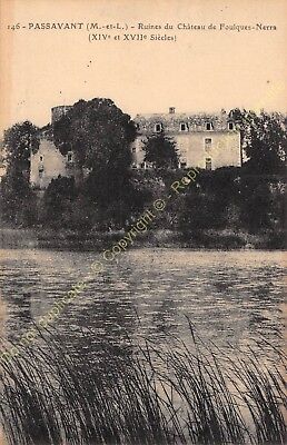 CPA 49560 Catwalk Ruins of / The Castle Of Coots Bending Edit Goubin Faure