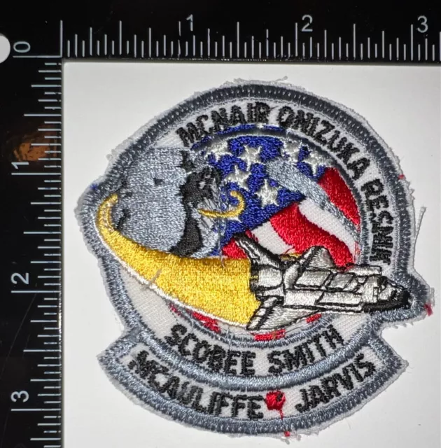 NASA Space Shuttle 25th Mission Challenger Flight STS-51-L 1986 McNair Patch