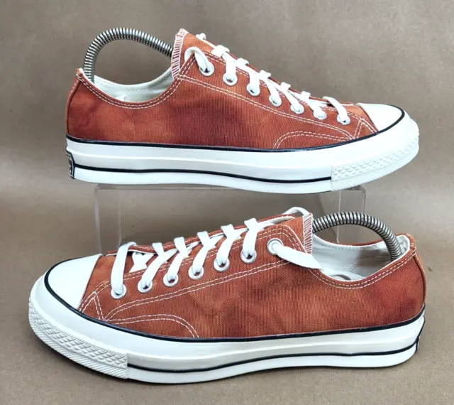 Converse Chuck 70 OX Sneakers Shoes Red Bark Mens Size 8.5 / Womens SIze 10.5