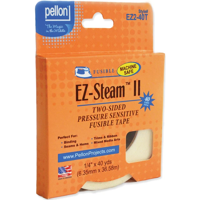 Cinta Pellon EZ-Steam II-.25"X40yd -EZ2-40T