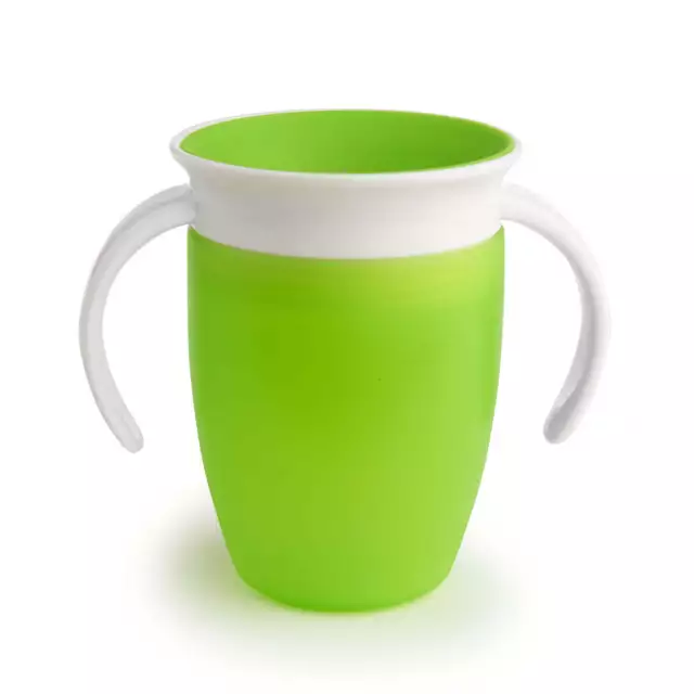 Munchkin 7oz Miracle 360o Trainer Cup With Spoutless Design - Green