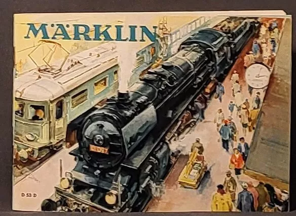 Märklin Haupt-Katalog D 53  von 1953  komplett   sehr guter Zustand__H0