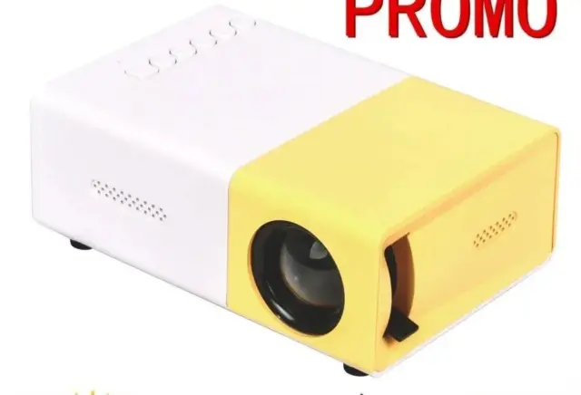 Mini vidéoprojecteur RADIOLA GMRAVP100 HD Blanc