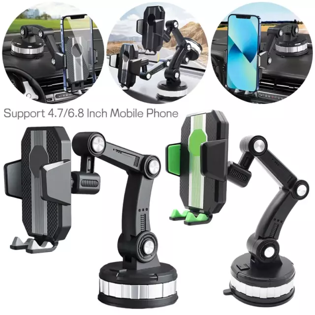 Large Truck Extended Suction Cup Car Holder Stand Bracket for Mobile Phone GPS