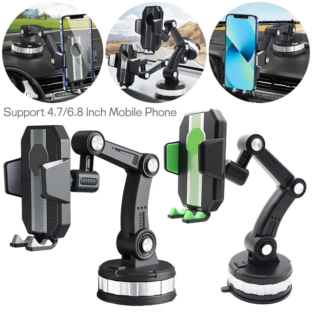 Large Truck Extended Suction Cup Car Holder Stand Bracket for Mobile Phone GPS