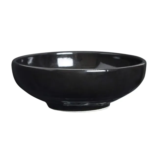 Tori-Bowl NAGATANIEN Iga Ware, Tonsui 14 cm 250 ml negro