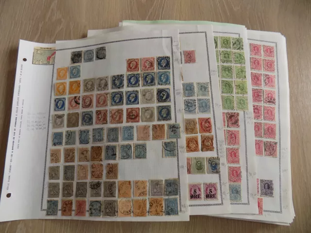 Collection de + 6000 timbres de NORVEGE  NORWAY NORGE (60 photos) COTE énorme !