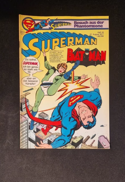 Ehapa - Superman - Batman - Heft 18 - 1977