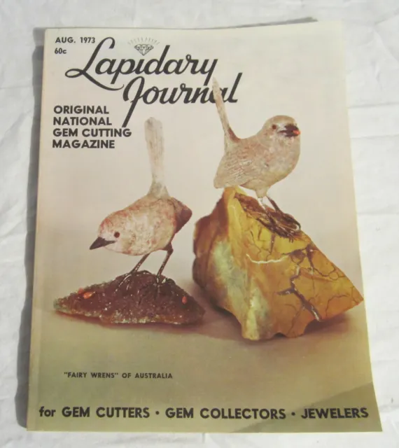 LAPIDARY JOURNAL -- 14 Issues, 1973-1980 -- National GEM CUTTING Magazine 2