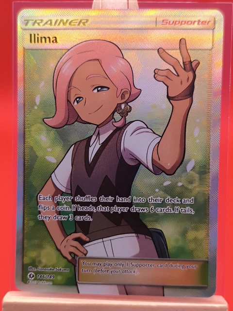 pokemon ilima card JP Collection Sun [SM1S 065/060] 'Ilima SR' SM1S-065-060-JP A single individual card from the pokemon trading and collectible card game (tcg/ccg) Ilima Full Art Card |