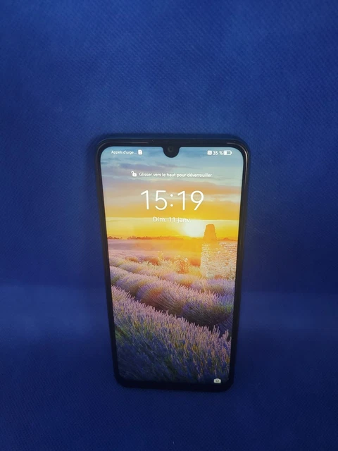 Huawei P Smart 2019 – POT-LX1AF – 64 Go – Noir Minuit – Désimlocké – Occasion