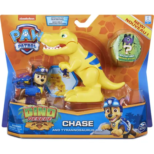 PAW Patrol Dino Rescue Hero Pup and Dinosaur - Choose Your Favourite 2