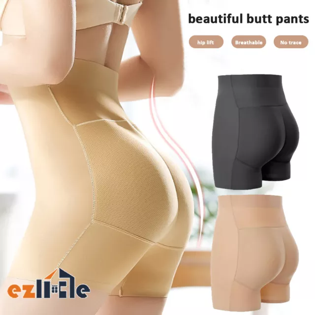 Women Padded Pants Underwear Butt Lifter Body Shapers Shapewear Bum Hip Enhancer