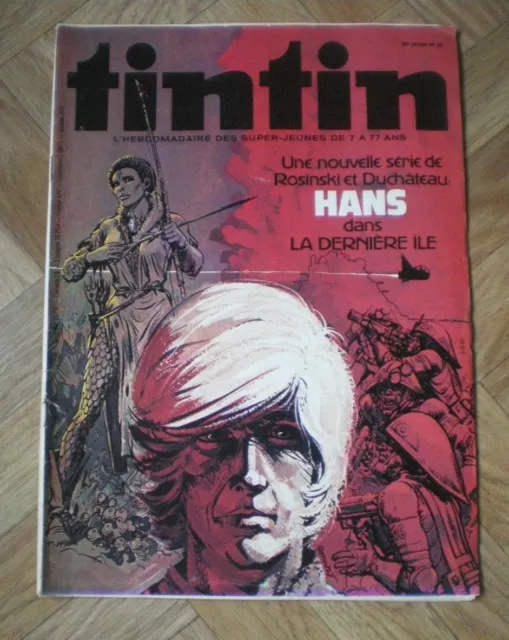 Tintin 35è année n° 32 / 256 01/08/1980 Hans Rosinski Yakari Chevalier Ardent