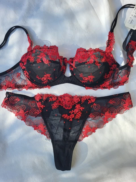 LISE CHARMEL SOUTIEN gorge 90C+tanga 4 baisers de fleur neuf avec ...
