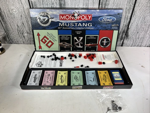Monopoly Ford Mustang 40th Anniversary Edition 2004 - Jeu De Société - Parker Brothers