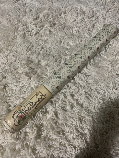 John Wilman Vintage Shalimar Sealed Wallpaper Roll Pauline PrePasted Vinyl