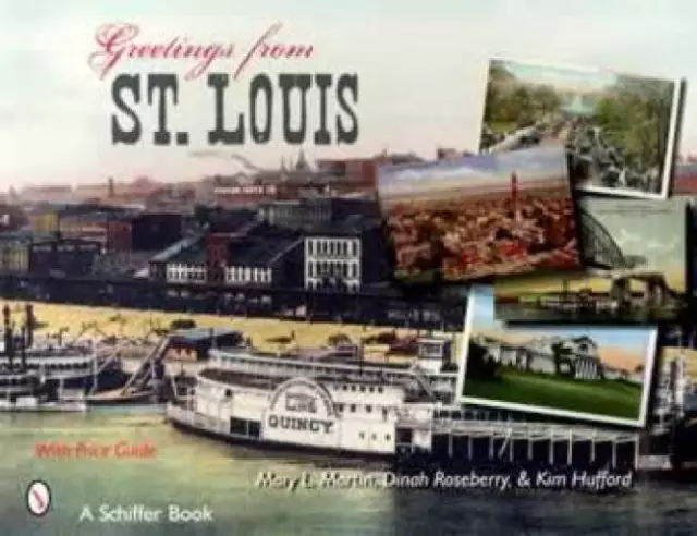 St. Louis Missouri Postcards Book MO Vintage Photos