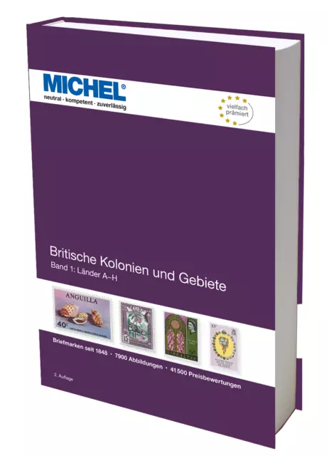 MICHEL Briefmarken Katalog Britische Kolonien und Gebiete Band 1 A bis H NEU