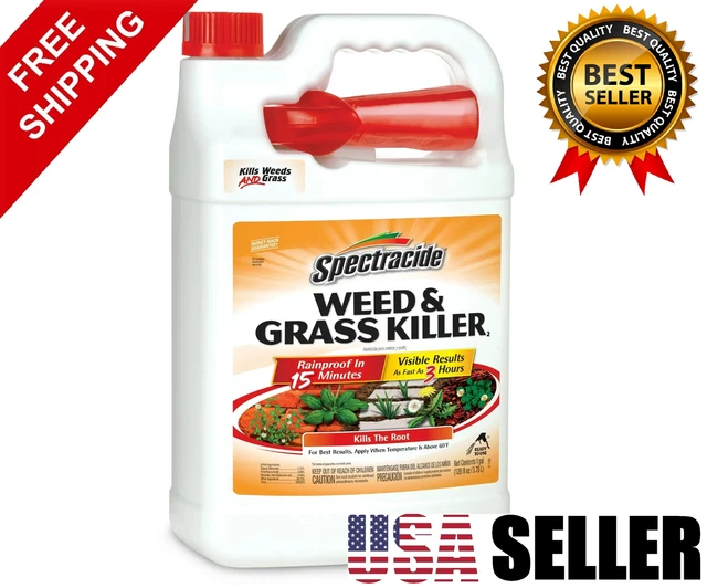 SPECTRACIDE WEED AND Grass Killer ReadyToUse 1Gallon / 128 oz 7